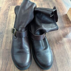 Frye Boots - Veronica biker style slouch bootie